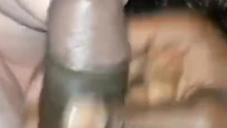 Sucking His BBC Licking His Balls While Jerking His Hard Cock