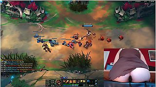 Inflatable Buttblug Challenge #2 League Of Legends #16 Luna - Gamer Girl