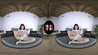 Busty And Tattooed Babe Tokyo Licking Her Sexy Feet In Vr