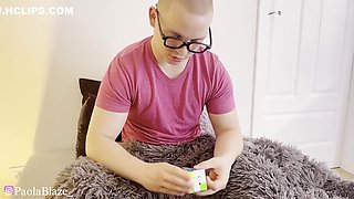 Verified Amateurs And Paola Blaze In My Stepbrother Taught Me How To Solve A Rubiks Cube, Then I Fucked Him