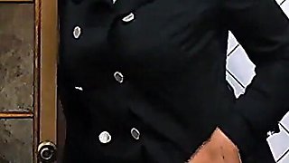Lukerya as a Police Officer
