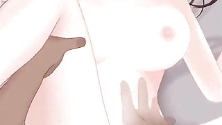 Hentai Uncensored Student Experience, Ripped a Class Shy Girl's Anal and Filled It with Creampie