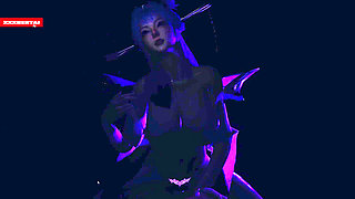 Beauty Artificial Attraction: the Animated Girl - 3D Animation