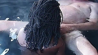 Morning Mist Magic-hotwife Gets Fucked in the Pool