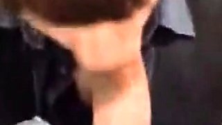 Twink Takes Big Cock Anal and Blowjob in Public Stall