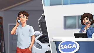 Internal ejaculation, gaming, hot kissing sex