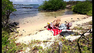 A Memorable Blow Job on Our Small, Private Beach on Oahu, Hawaii
