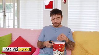 Bangbros - kelsey kane was about to witness a movie with her brother but determines hardcore is more fun