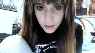 Teen Cute Italian Brunette Solo At