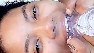 Making My Owner Cum with a Silicone Ass
