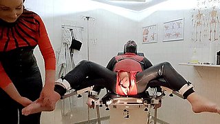 Tickled on the Gynecologicalchair