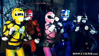 Power Bangers: A Xxx Parody Part 5 With Xander Corvus, Abigail Mac, Kimmy Granger, Katrina Jade, Lucas Frost - Brazzers