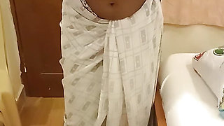 Tamil Naughty Wife's Desi Saree Seduction & Boobs Show Post-ex-lover Hook-up - Cuck Films! IndianHotwifeX