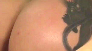 Two big titty lesbians does pussy licking and scissoring