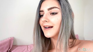 Glamour Eva Elfie solo arousing clip