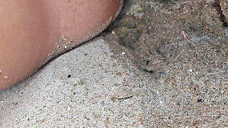 Peeing on the Beach