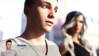 Amnesia: guy and his stepsister on their way to the hospital ep.17