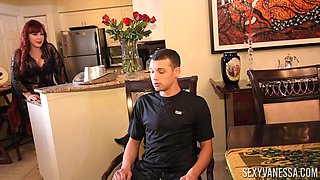 Sexy Vanessa in Fucking My Sons Friend! Clip#1