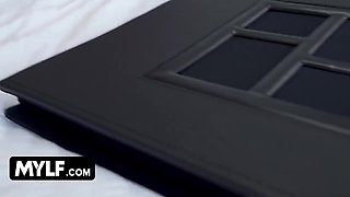 Stepdaughter Introduces Her New Bf To Her Bisexual Stepmom Who Wastes No Time Testing His Big Cock