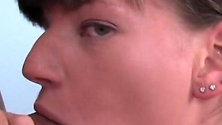 Brunette teen gets an hard anal-fuck