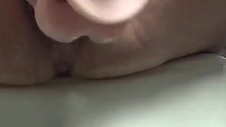 Huge Dildo Didn't Enter Wife