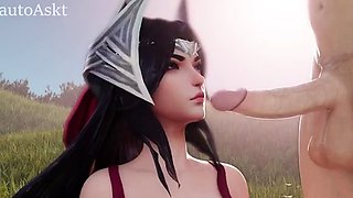 Irelia outdoors animation