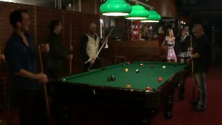 FRENCH CASTING 117 anal babes on pool table joyeuses queues
