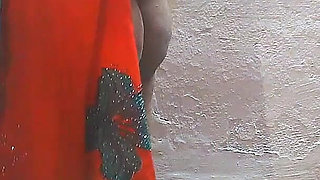 Busty Boobs Red Saree Sister in Law Fuck by Brother in Law