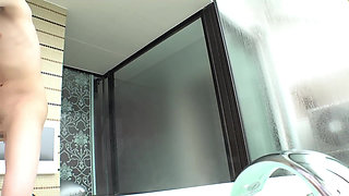 Clothed Covered, Wet in Lotion, Fucked in a Motel 2/2