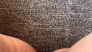 Young girl masturbates