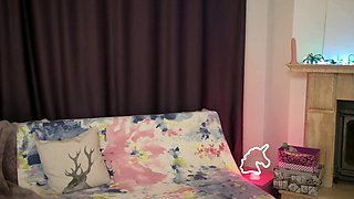 Awesome Teen With Big Boobs Dildo Masturbation