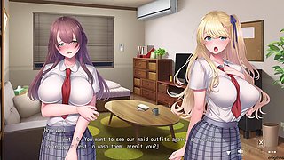 Honeybell and Yui - Harem x Shangri-La
