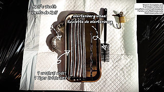 Testicle Endurance Test: CBT, Urethral Rods, Electro Stimulation, and Handjobs - Maitresse Julia