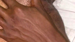 African Lovers in Bed