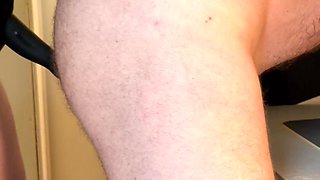 Look to My Shaved Pussy and Get Fucked by a Puck