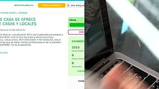 Real amateur Rosalinda flashes her big boobs and fucked