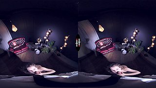 Simona Purr VR Porn: Stop Scrolling, Stepdaddy - DarkRoomVR
