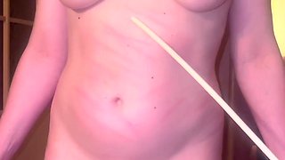 First Time Trying Cane and Telling About Bruises After Massage