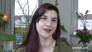 Ersties - Jade feels herself, touches herself and comes with feeling