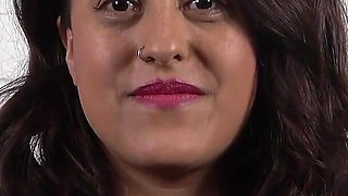 Cute & Chunky Amateur First Anal to Get Job!