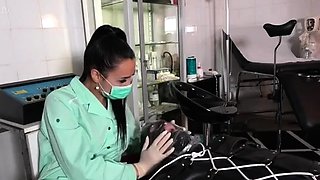 Mistress Gaia nurse smothering