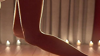 MILF Stepmom Fully Services Her Stepson with a Nude Body massage - Midnight Paradise