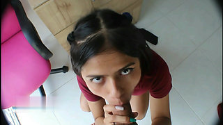 Very hot Indian gets fucked on all fours by her stepbrother - Porn in English