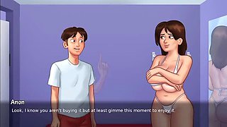 Hot StepMom Blowjob - Summertime Saga Uncensored 3D Sex Gameplay
