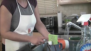 Desiree masturbates