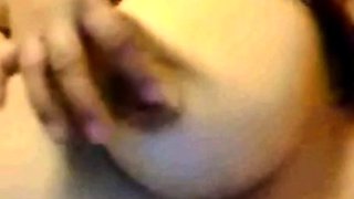 Filipina Maid Linda P. Shows Her Solid Boobs on Skype