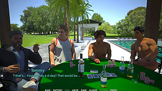 My Italian Hot Wife: Husband Plays Poker with His Friends While His Hot Wife Parades Around Them in Bikini - Episode 15