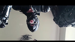 Nylon Hood Fetish MILF Blowjob Compilation