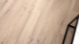 Cute Curvy Brunette Babe Pretends To Be a Sex Doll To Enjoy Her Step-bro's Dick