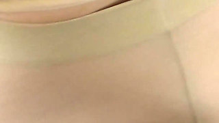 My Wife Flashing Tits in Subway Metro & an Unknown Man Cum on Her Boobs